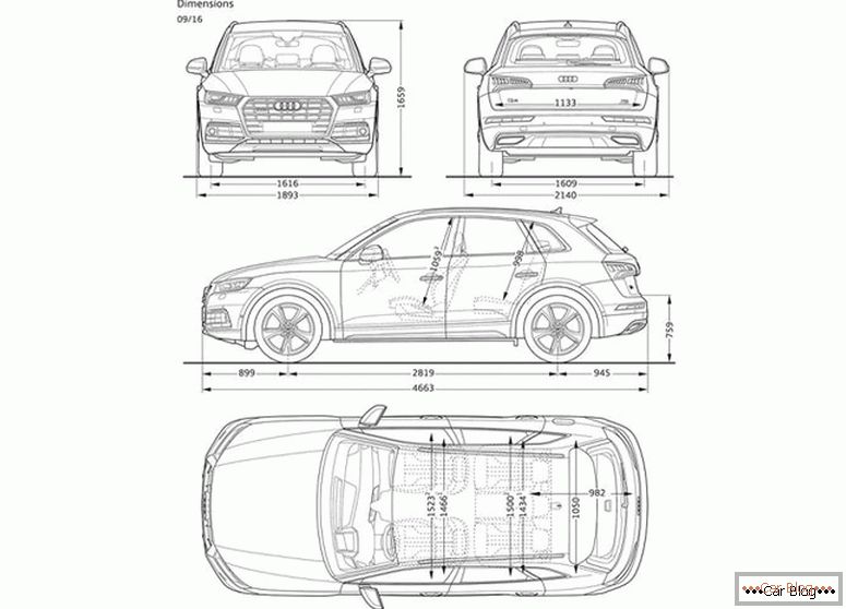 Specifiche Audi Q5