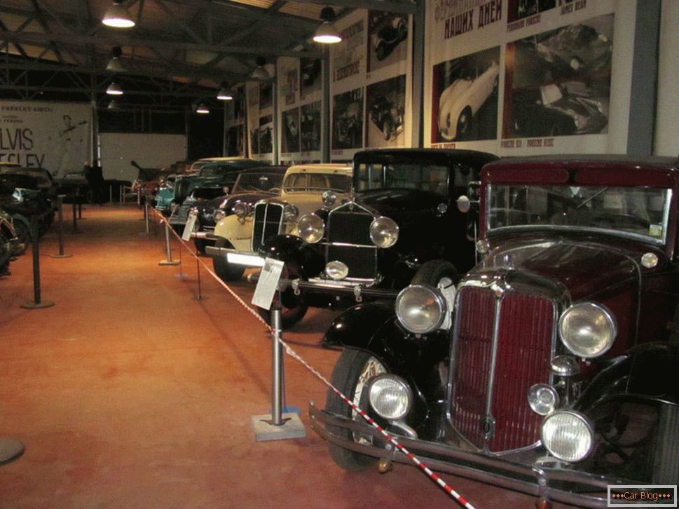 Museo delle auto retrò a Zelenogorsk