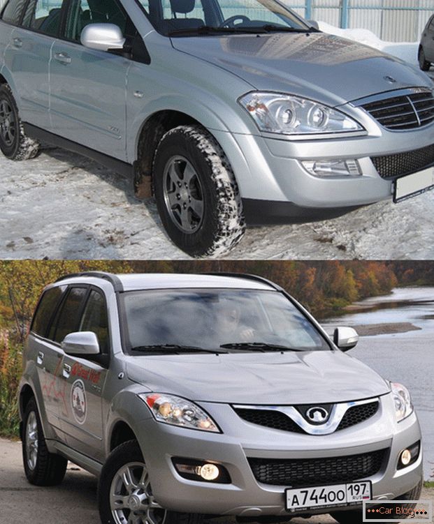Автомобили Hover Great Wall H5 и SsangYong Kyron - современные внедорожники от азиатских производителей