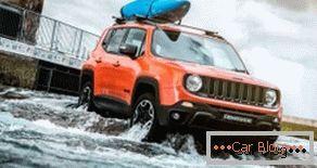 Jeep Renegade partecipa al rafting 3