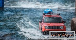 Jeep Renegade partecipa al rafting 2