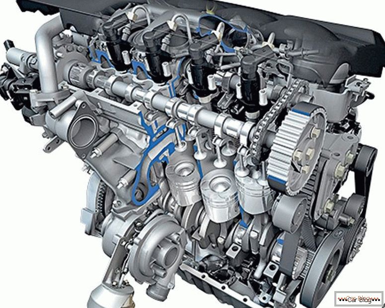 Motore diesel Ford Mondeo con funzionamento