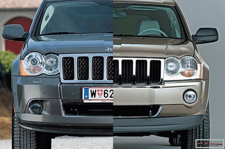 Restyling fotografico Jeep Grand Cherokee 2008
