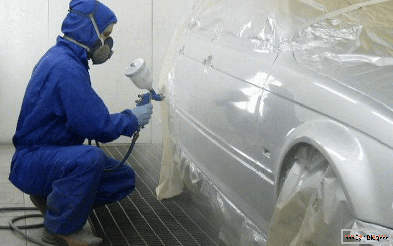 Come funziona la macchina fotografica per dipingere le auto