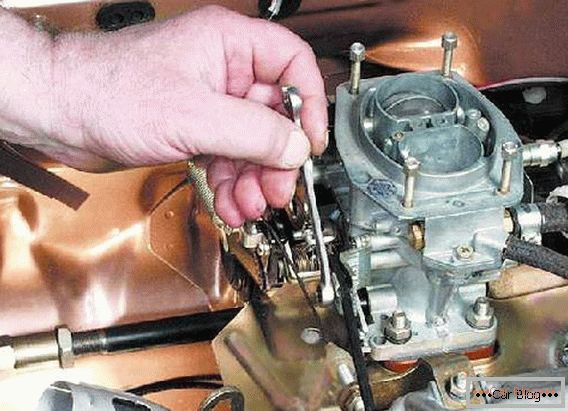 Regolazione del carburatore VAZ 2108