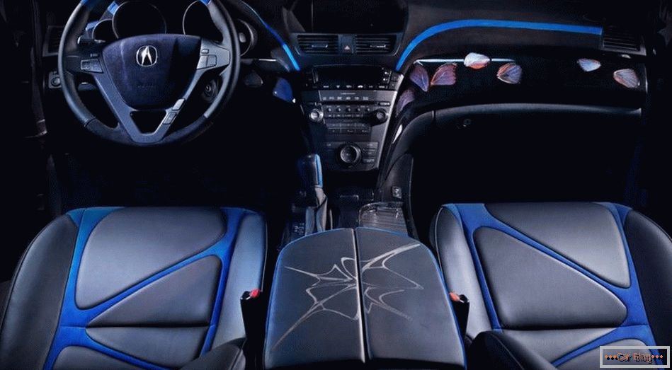 Studio d'arte cinese Vilner представила кроссовер Acura MDX в необычном дизайне