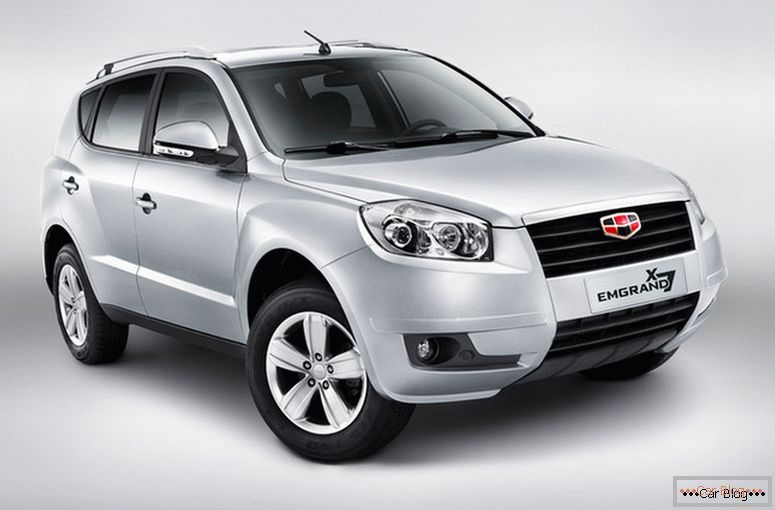 Geely Emgrand X7 in Ucraina