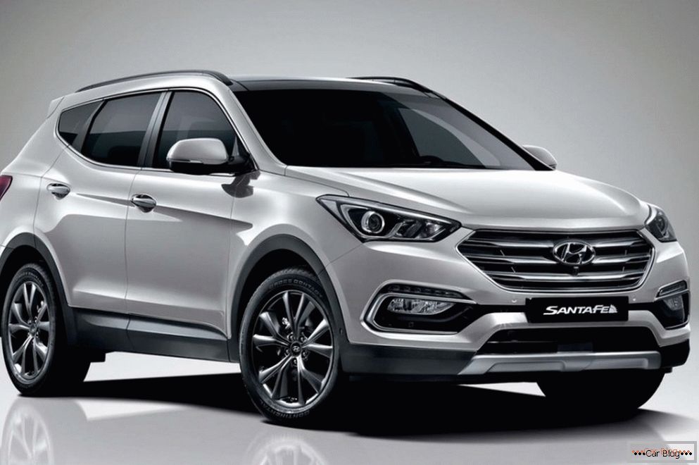 Корейцы рассекретили restyling Hyundai Santa Fe