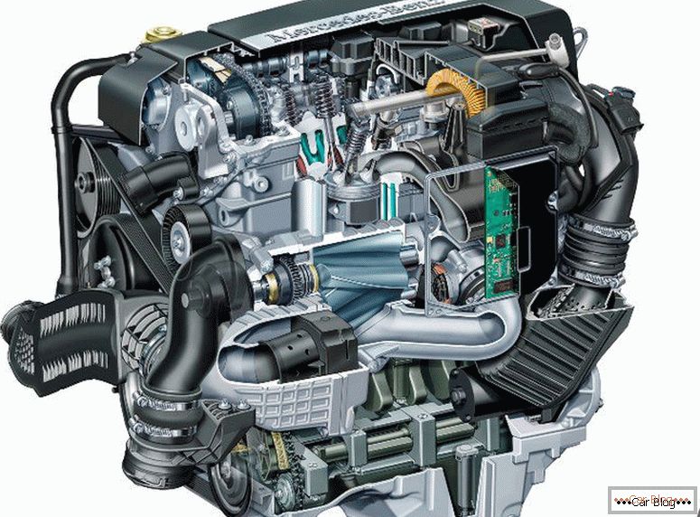 Motore a benzina Mercedes-Benz W203