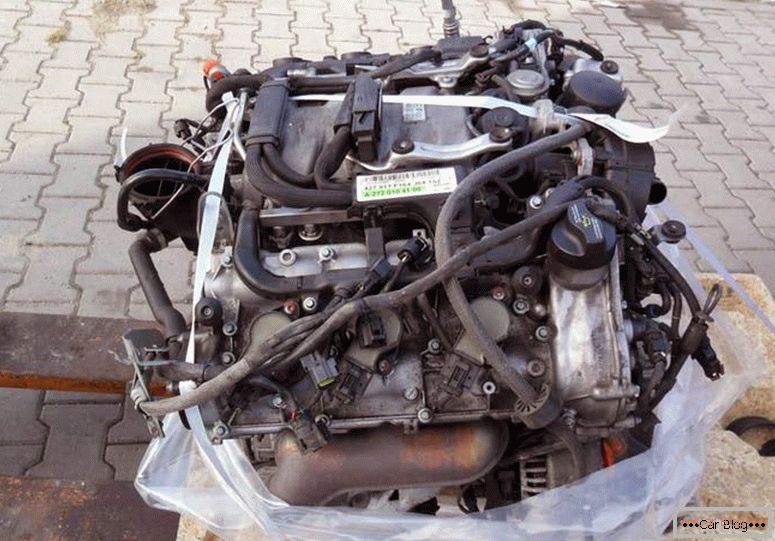 motore mercedes ml w164