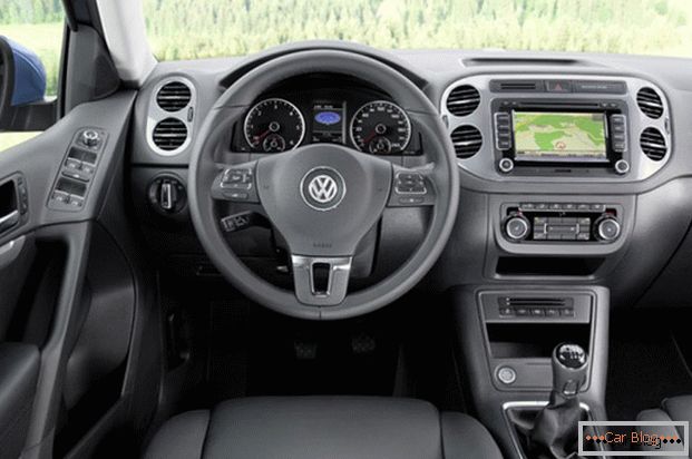 L'interno della Volkswagen Tiguan è un esempio di qualità tedesca.