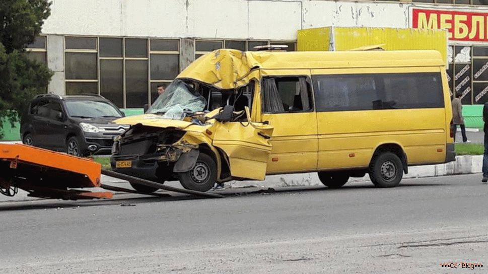 incidente con un autobus