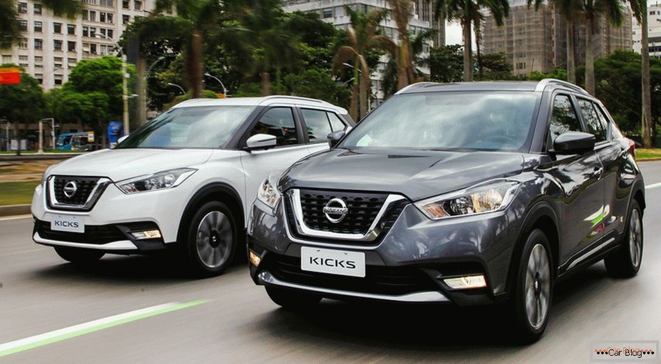 Le vendite del crossover compatto giapponese Nissan Kicks sono state un record in Brasile