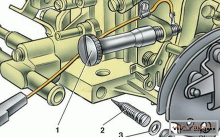 regolazione del carburatore Solex VAZ 2109