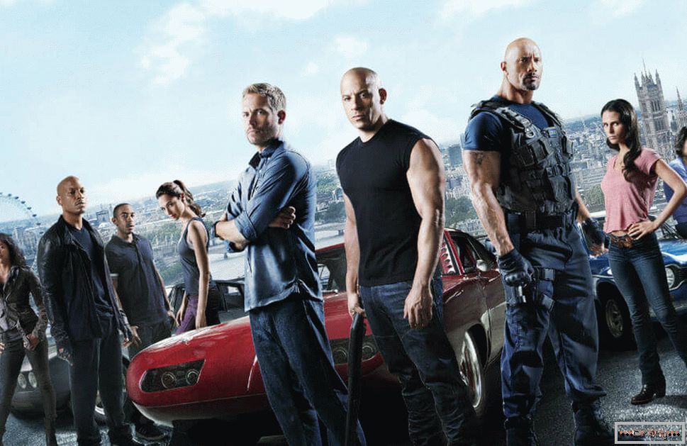Poster di film Fast and Furious 7