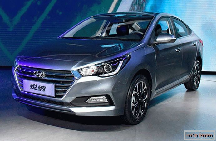 Versione cinese di Hyundai Solaris