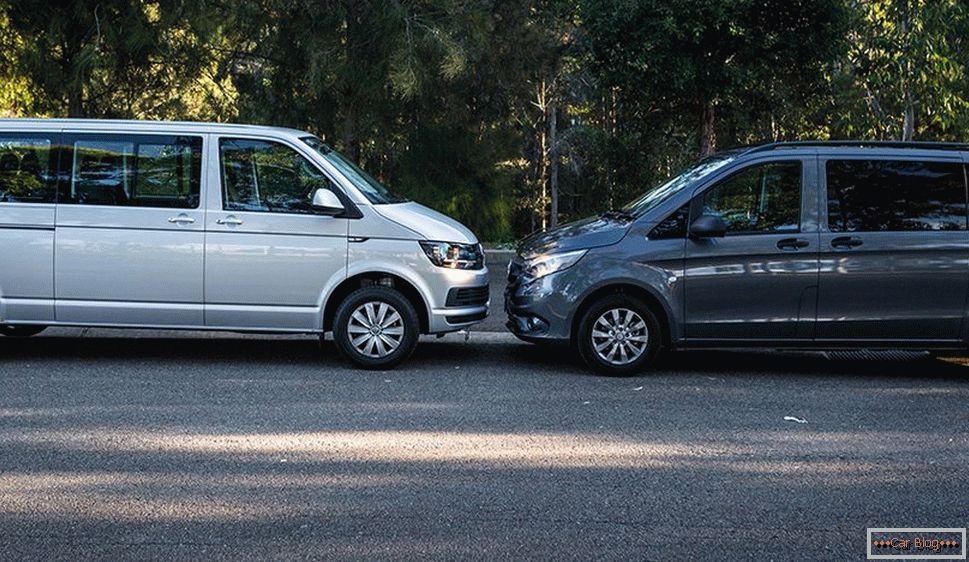 Quale minivan scegliere: Mercedes-Benz Vito o Volkswagen Transporter T5
