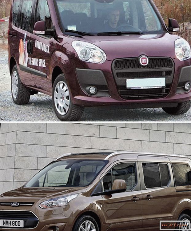 Auto FIAT Doblo e Ford Connect: quale dei minivan è migliore?