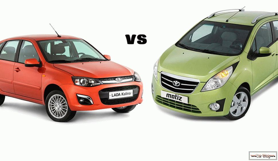 Quale auto scegliere: Daewoo Matiz o Lada Kalina