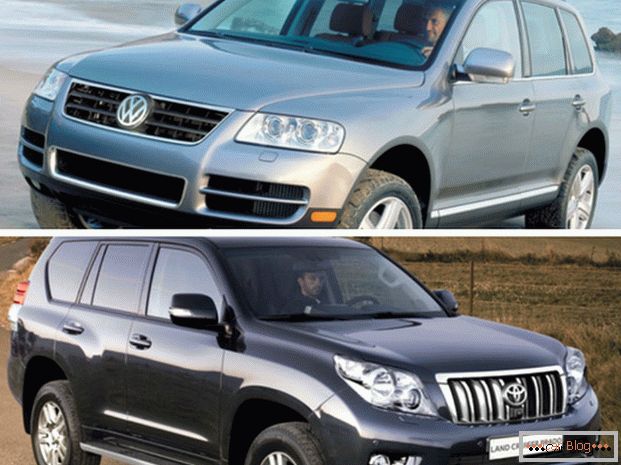 Confrontando Volkswagen Touareg e Toyota Land Cruiser Prado