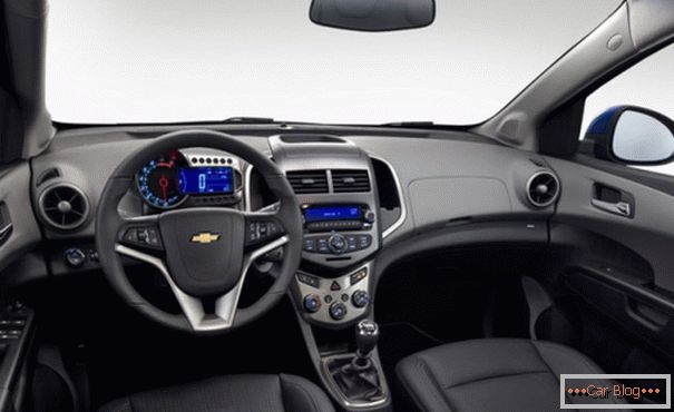 Nella cabina Chevrolet Aveo реализованы многие дизайнерские решения