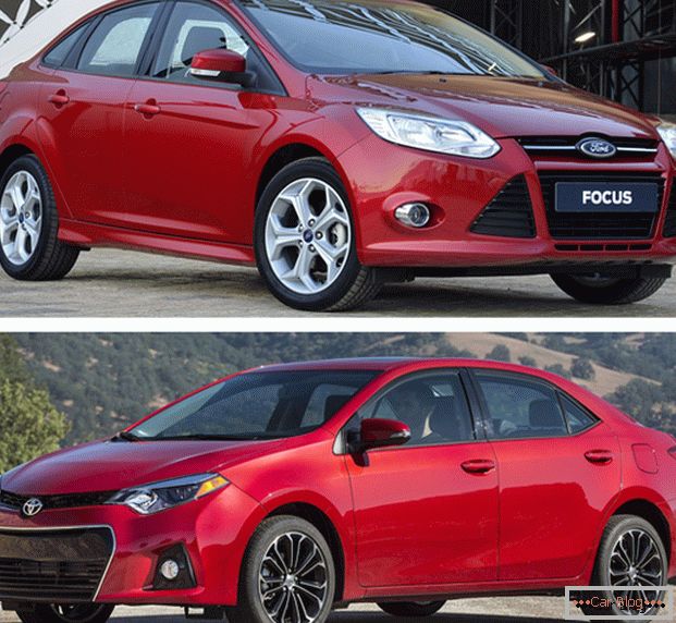 Ford Focus e Toyota Corolla: auto per persone fidate di domani