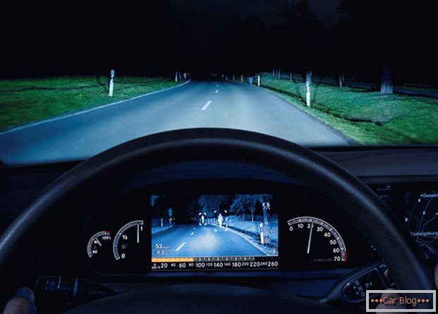 Visore notturno per automobilisti